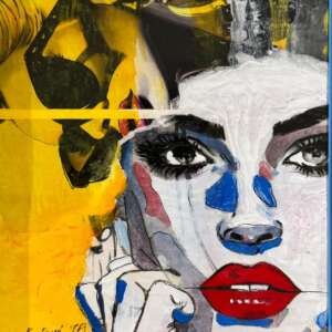 Untitled Acrylic on paper 10,2 x 8,5 inches 2026