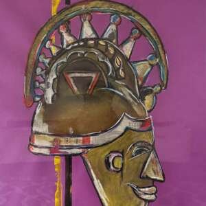 MASK Pastel + Collage 2022 25,5 x 19,5 inch